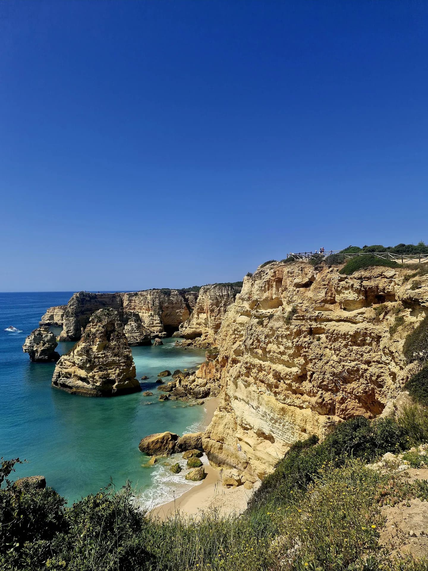 Algarve - turkusowa zatoka
